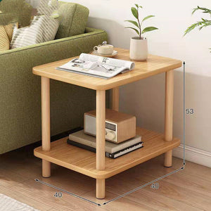 Oak color 40cm wooden frame