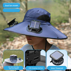 Navy blue - dual fan