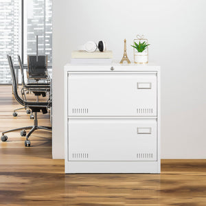 White + Metal +1-2 Drawers