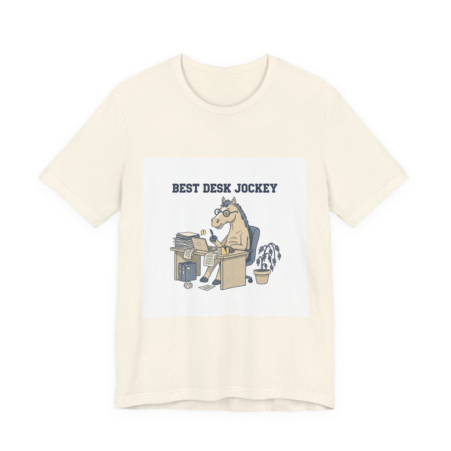 Best Desk Jockey T-Shirt | workhorse shirt, corporate burnout humor