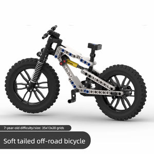 Soft tail A bicycle (white)