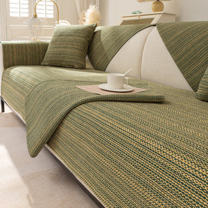Folded dark green