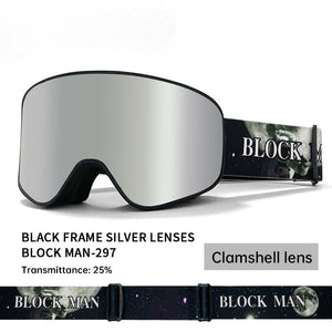 Black Frame with Silver Lenses