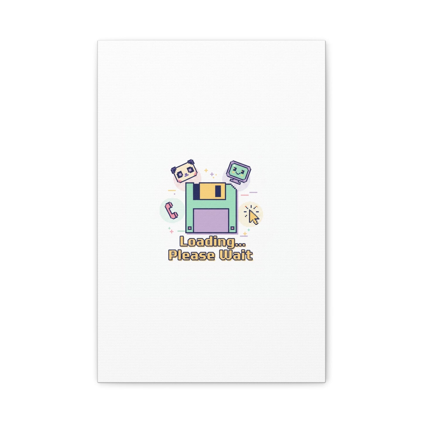 Loading Please Wait Canvas | Old Internet Aesthetic, 90s Web Nostalgia