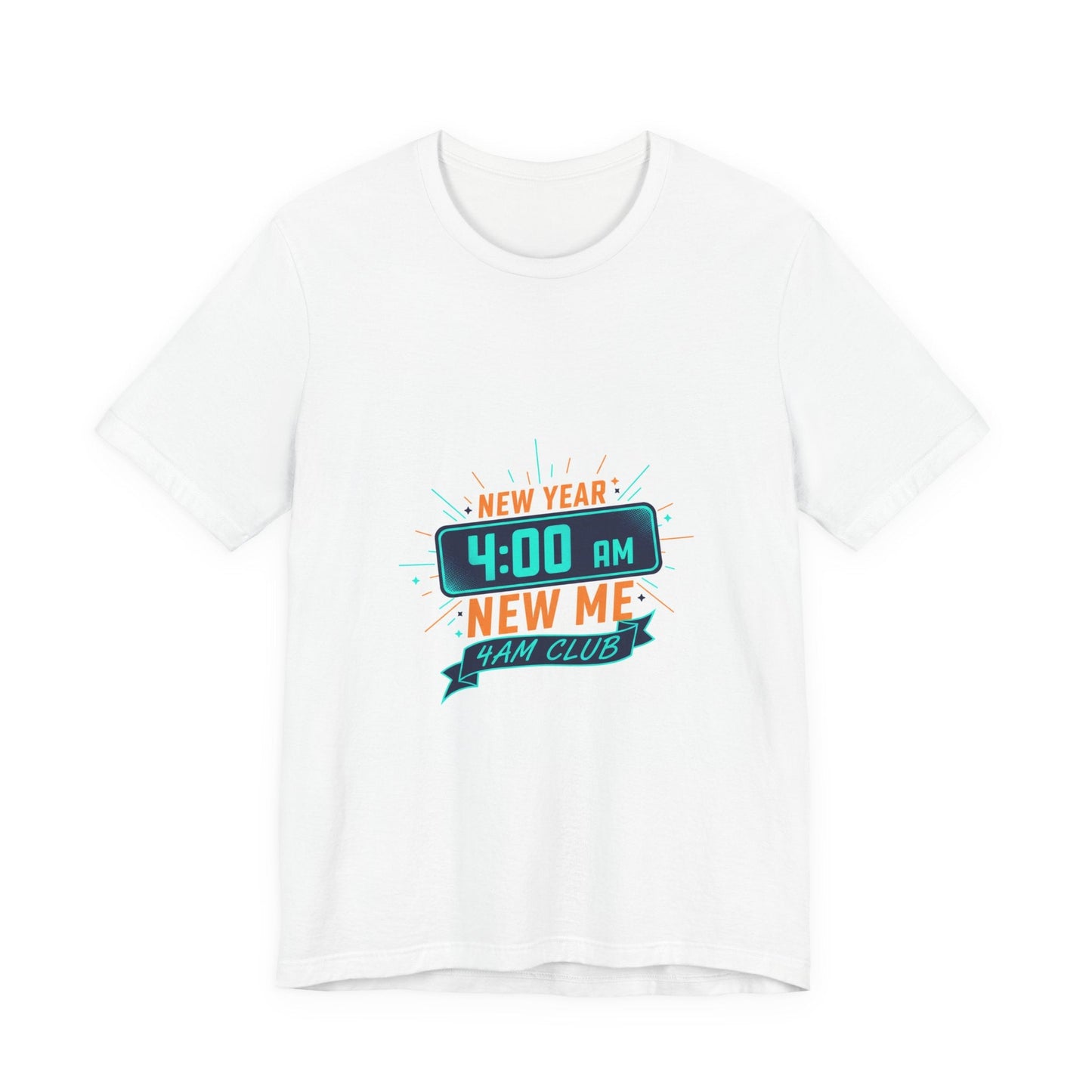 New Year 4:00 AM New Me Tee | Holiday Apparel, Festive Party Shirt