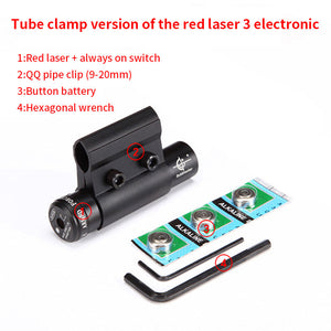 JG8 Red Laser+Q Tube Clip