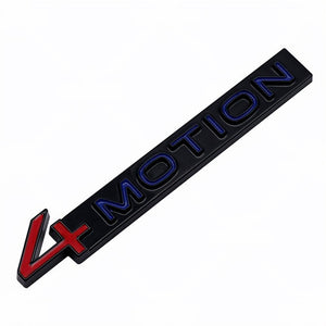 Red and blue text with black border