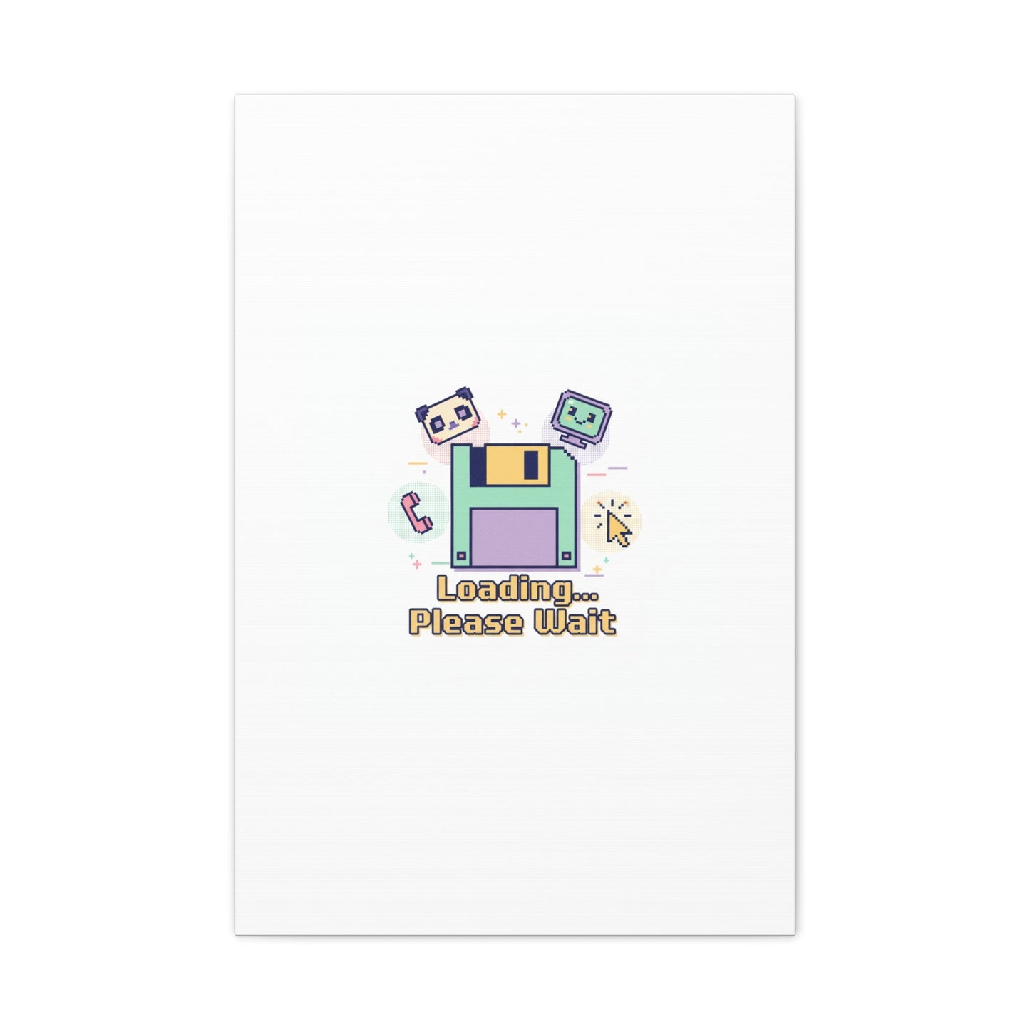 Loading Please Wait Canvas | Old Internet Aesthetic, 90s Web Nostalgia