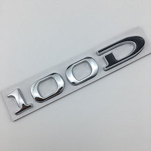 100D silver black