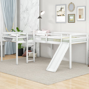 White + Solid Wood+MDF