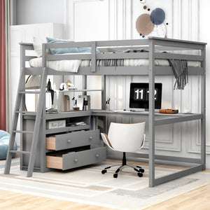 Gray + Pine