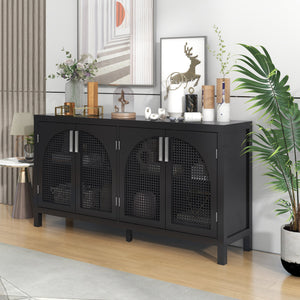 Black + Solid Wood+MDF
