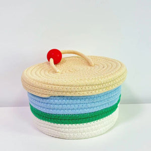 Rice white lid