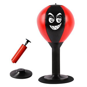 Red + pump + suction cup press