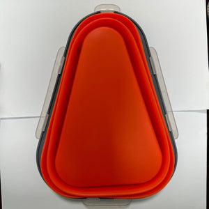 Orange+5-piece tray
