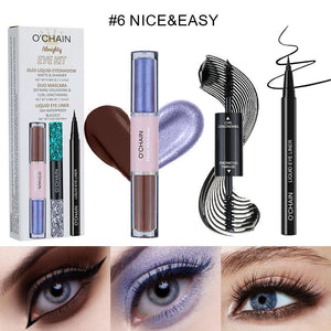 Mascara + Liquid Eyeliner + Liquid Eyeshadow06#