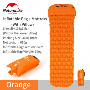 Orange Pillow airbag