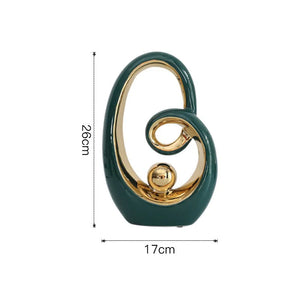 Single circle ornament