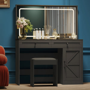 Black + Particle Board