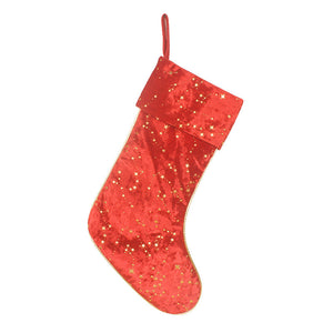 Big Red Christmas Socks