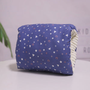dark blue triangle