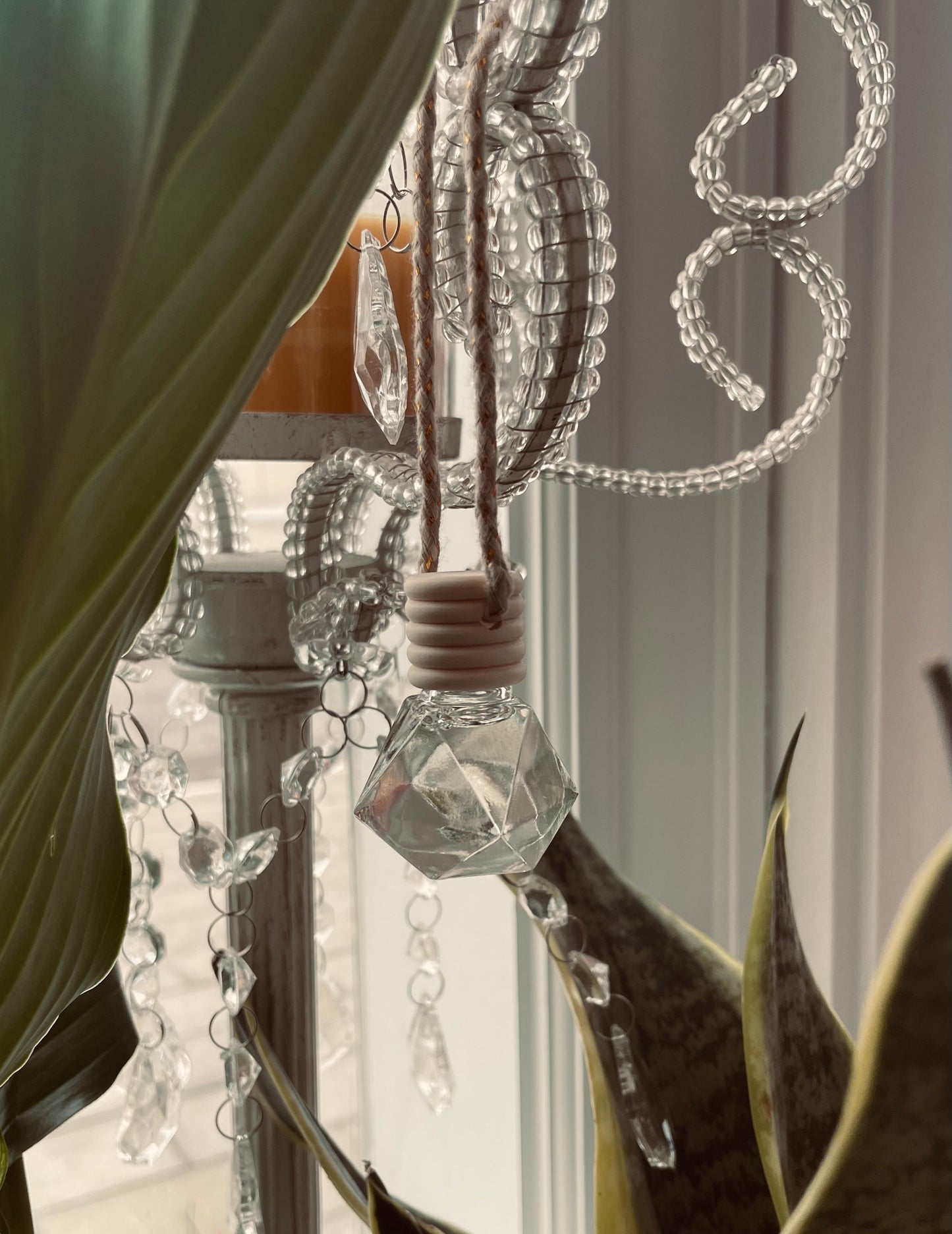 Champagne Toast Hanging Car Diffuser