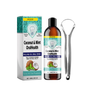 100mlMouthwash + tongue scrape