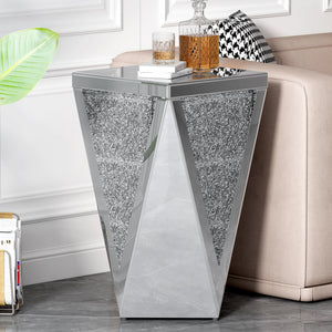 Silver + MDF+glass