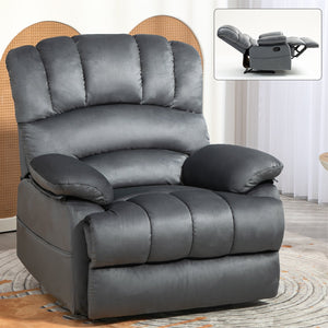Grey + Fabric + Fiber Foam and Polyester Fiber Pad