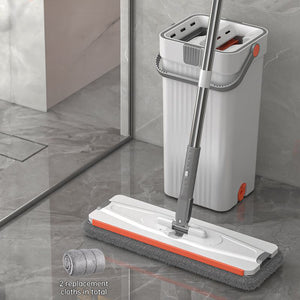 33cm - 1 Bucket with 2 Mop Cloths