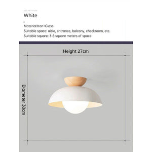 Cream White Wood Grain Aisle L