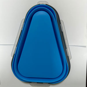Blue+5-piece tray