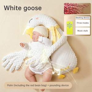 Cuddle Musical White Goose