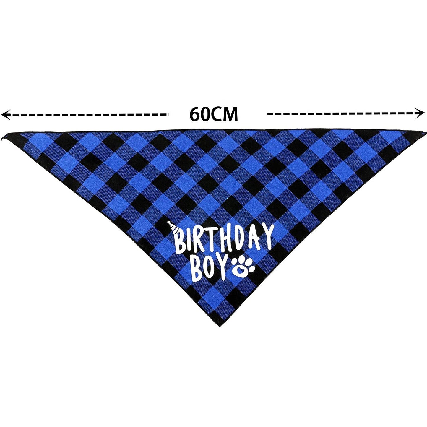 Pet Birthday Set  Triangle Scarf Hat Pet Party Decoration Styling Outdoor Creative