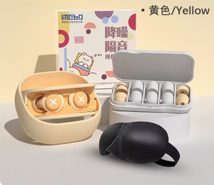 yellow+10 replacement sets+3D eye mask