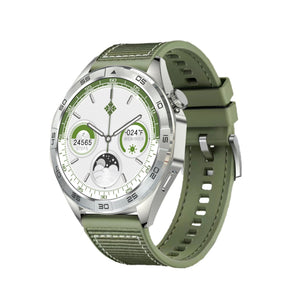 Silver machine green nylon