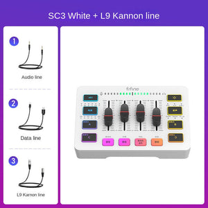 SC3 White + L9 Canon Cable