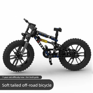 Soft tail A bicycle (black)
