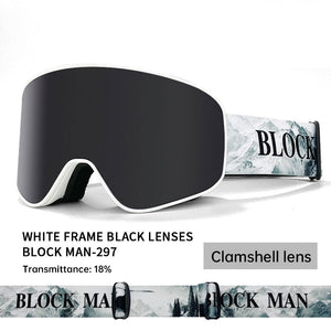 White Frame Gray Lens
