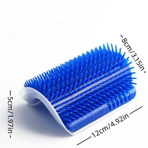Blue hair brush (OPP packaging)