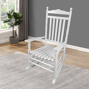 White + Solid Wood