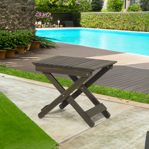 Gray + Acacia Wood
