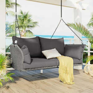 Gray + Wicker + Garden & Outdoor