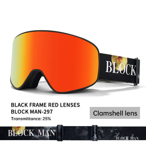 Black Frame Red Lenses