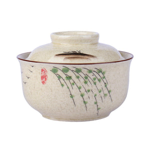 Yule -6.5-inch lidded bowl