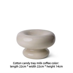 Vanilla colored fruit platter