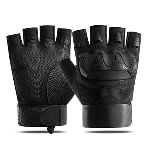 New soft shell half finger black