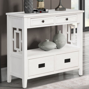 Antique White + Pine
