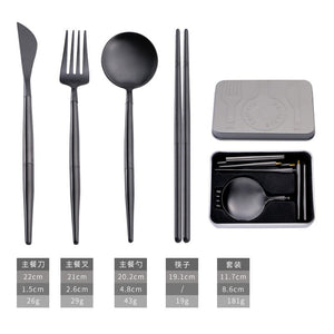 Black 4-piece set