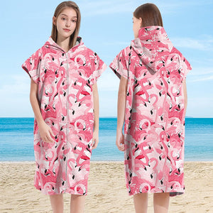 Adult Zipper Style - Flamingo Head